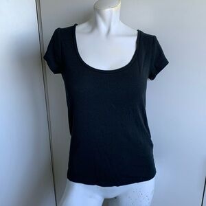 Ralph Lauren Sport women’s size medium black short sleeve scoop neck T-shirt